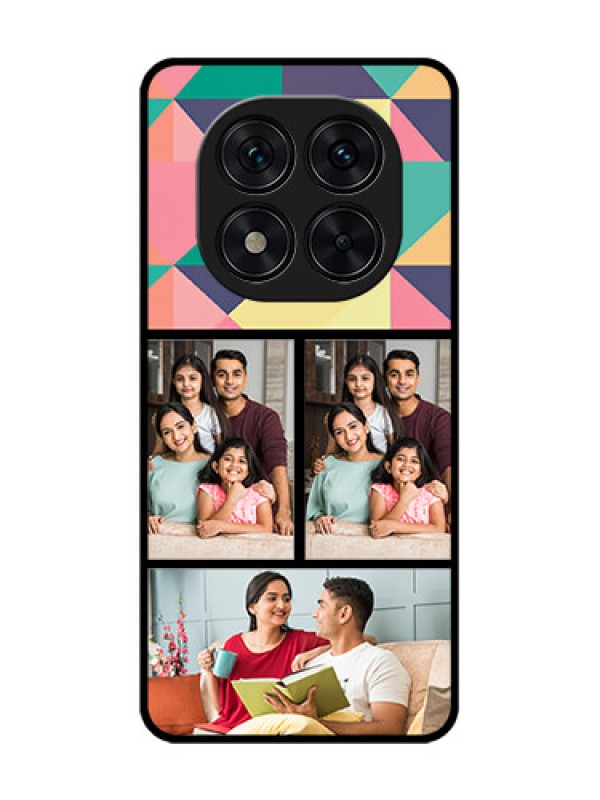 Custom Redmi Note 14 Pro 5G Custom Glass Phone CaseBulk Pic Upload Design