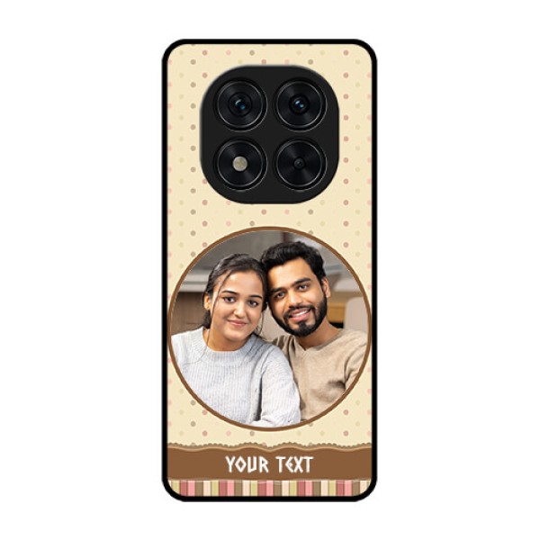 Redmi Note 14 Pro 5G Custom Glass Phone CaseBrown Dotted Mobile Case Design Redmi Note 14 Pro 5G Custom Glass Phone CaseBrown Dotted Mobile Case Design