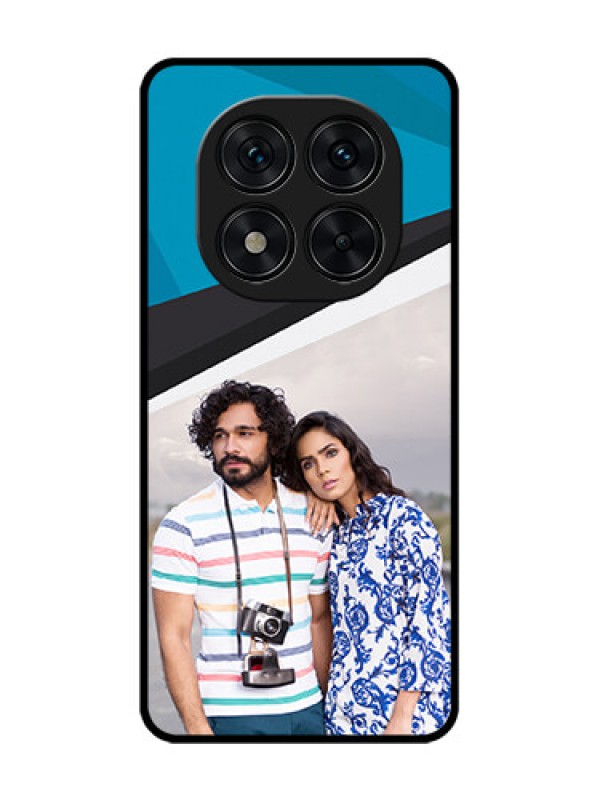 Custom Redmi Note 14 Pro 5G Custom Glass Phone CaseSimple Pattern Photo Upload Design