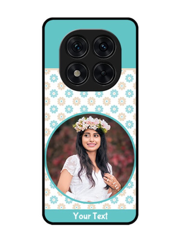 Custom Redmi Note 14 Pro 5G Custom Glass Phone CaseBeautiful Flowers Design