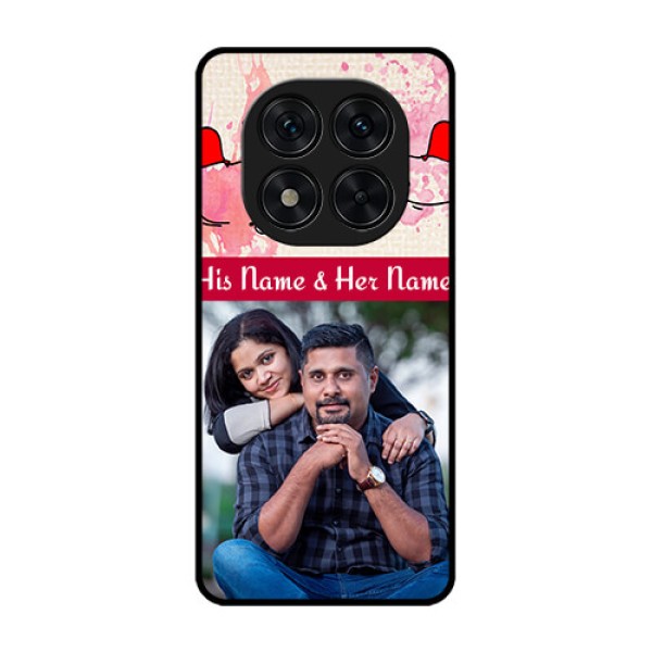 Redmi Note 14 Pro 5G Custom Glass Phone CaseYou And Me Case Design Redmi Note 14 Pro 5G Custom Glass Phone CaseYou And Me Case Design