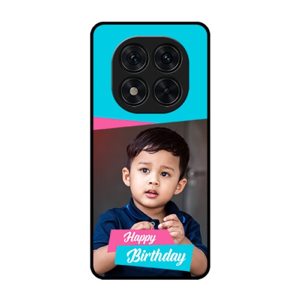 Redmi Note 14 Pro 5G Custom Glass Phone CaseImage Holder With 2 Color Design Redmi Note 14 Pro 5G Custom Glass Phone CaseImage Holder With 2 Color Design
