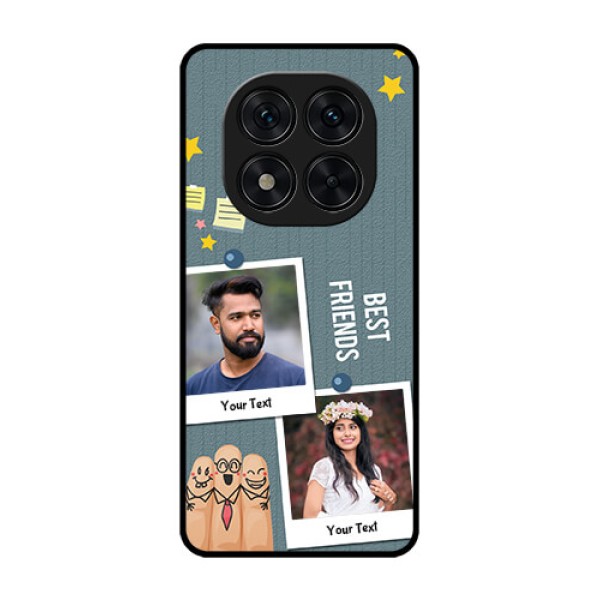 Redmi Note 14 Pro 5G Custom Glass Phone CaseSticky Frames And Friendship Design Redmi Note 14 Pro 5G Custom Glass Phone CaseSticky Frames And Friendship Design