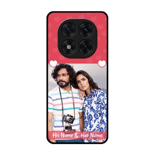 Redmi Note 14 Pro 5G Custom Glass Phone CaseSimple Love Design