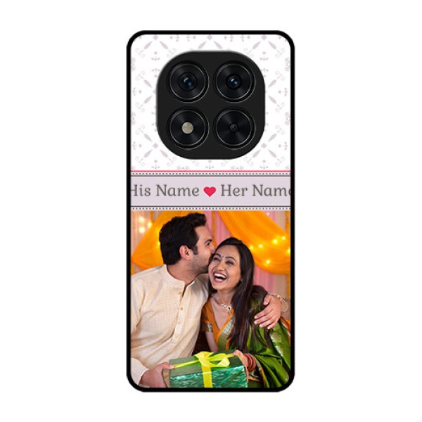 Redmi Note 14 Pro 5G Custom Glass Phone CaseWith Photo And Ethnic Design Redmi Note 14 Pro 5G Custom Glass Phone CaseWith Photo And Ethnic Design