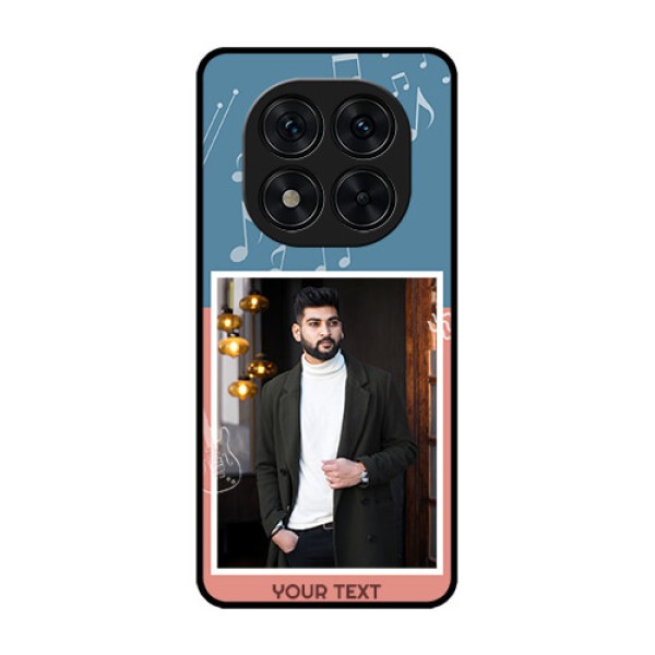 Redmi Note 14 Pro 5G Custom Glass Phone CaseWith Color Musical Note Design Redmi Note 14 Pro 5G Custom Glass Phone CaseWith Color Musical Note Design