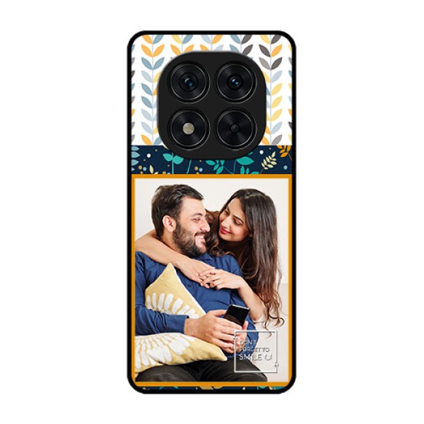 Redmi Note 14 Pro 5G Custom Glass Phone CasePattern Design