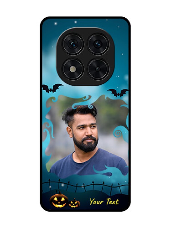 Custom Redmi Note 14 Pro 5G Custom Glass Phone CaseHalloween Frame Design