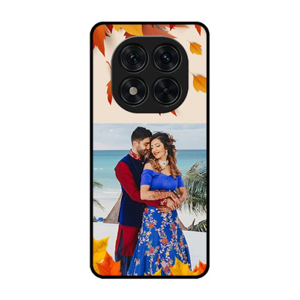 Redmi Note 14 Pro 5G Custom Glass Phone CaseAutumn Maple Leaves Design Redmi Note 14 Pro 5G Custom Glass Phone CaseAutumn Maple Leaves Design