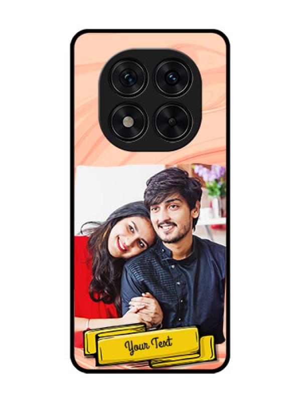 Custom Redmi Note 14 Pro 5G Custom Glass Phone CaseMarble Texture Design