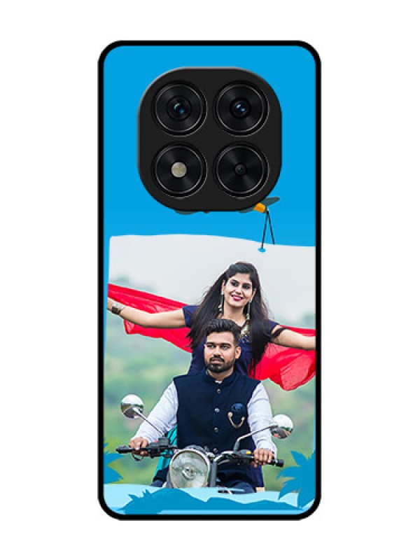 Custom Redmi Note 14 Pro 5G Custom Glass Phone CaseTraveller Design