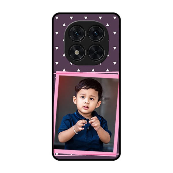 Redmi Note 14 Pro 5G Custom Glass Phone CaseTriangle Pattern Dotted Design Redmi Note 14 Pro 5G Custom Glass Phone CaseTriangle Pattern Dotted Design