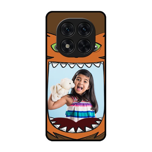 Redmi Note 14 Pro 5G Custom Glass Phone CaseOwl Monster Back Case Design Redmi Note 14 Pro 5G Custom Glass Phone CaseOwl Monster Back Case Design