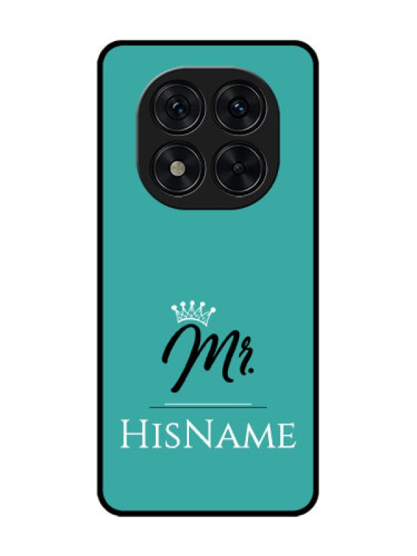 Custom Redmi Note 14 Pro 5G Custom Glass Phone CaseMr With Name Design