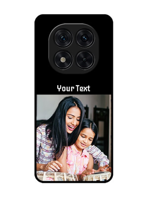 Custom Redmi Note 14 Pro 5G Custom Glass Phone CasePhoto With Name Design