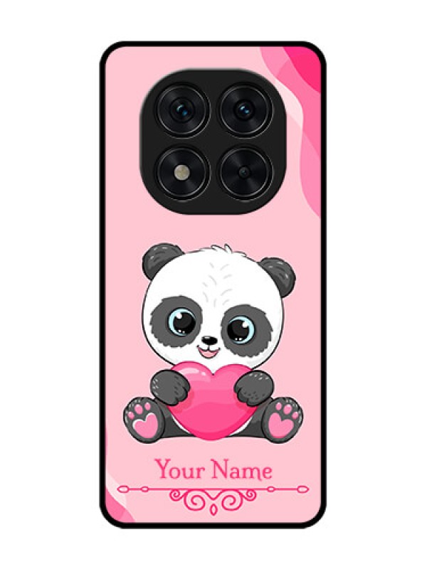 Custom Redmi Note 14 Pro 5G Custom Glass Phone CaseCute Panda Design