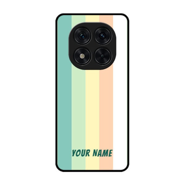 Redmi Note 14 Pro 5G Custom Glass Phone CaseMulti - Colour Stripes Design Redmi Note 14 Pro 5G Custom Glass Phone CaseMulti - Colour Stripes Design