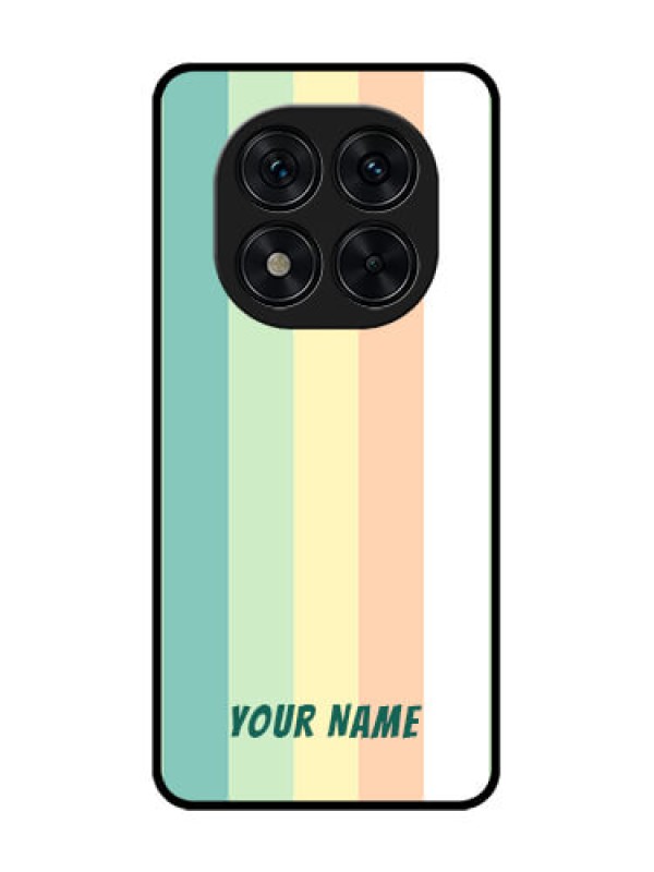 Custom Redmi Note 14 Pro 5G Custom Glass Phone CaseMulti - Colour Stripes Design