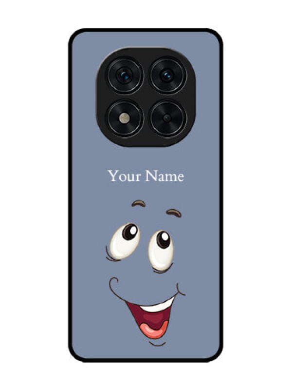 Custom Redmi Note 14 Pro 5G Custom Glass Phone CaseLaughing Cartoon Face Design