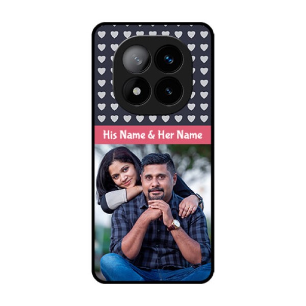 Redmi Note 14 Pro Plus 5G Custom Glass Phone CaseLove Symbols Design