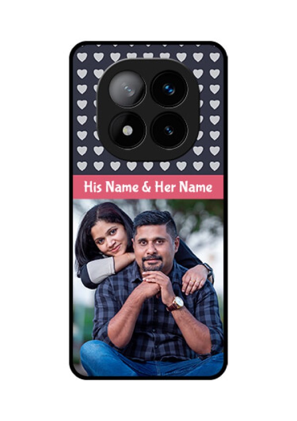 Redmi Note 14 Pro Plus 5G Custom Glass Phone CaseLove Symbols Design