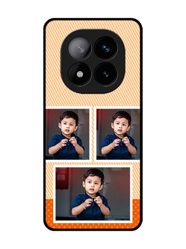 Custom Redmi Note 14 Pro Plus 5G Custom Glass Phone CaseBulk Photos Upload Design