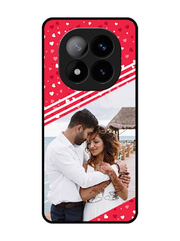 Custom Redmi Note 14 Pro Plus 5G Custom Glass Phone CaseValentines Gift Design