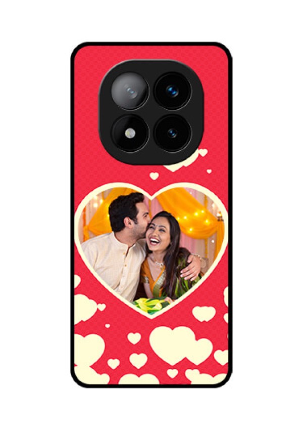 Redmi Note 14 Pro Plus 5G Custom Glass Phone CaseLove Symbols Phone Cover Design
