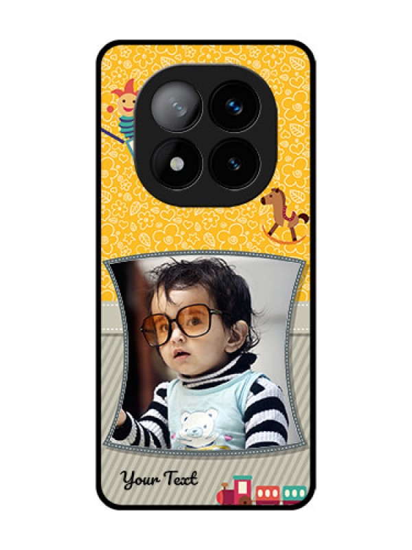 Custom Redmi Note 14 Pro Plus 5G Custom Glass Phone CaseBaby Picture Upload Design