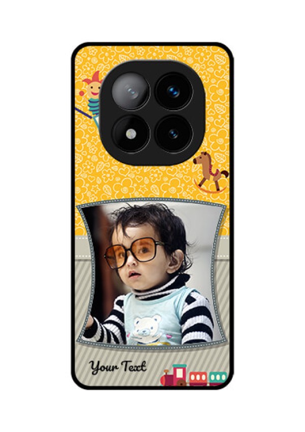 Redmi Note 14 Pro Plus 5G Custom Glass Phone CaseBaby Picture Upload Design