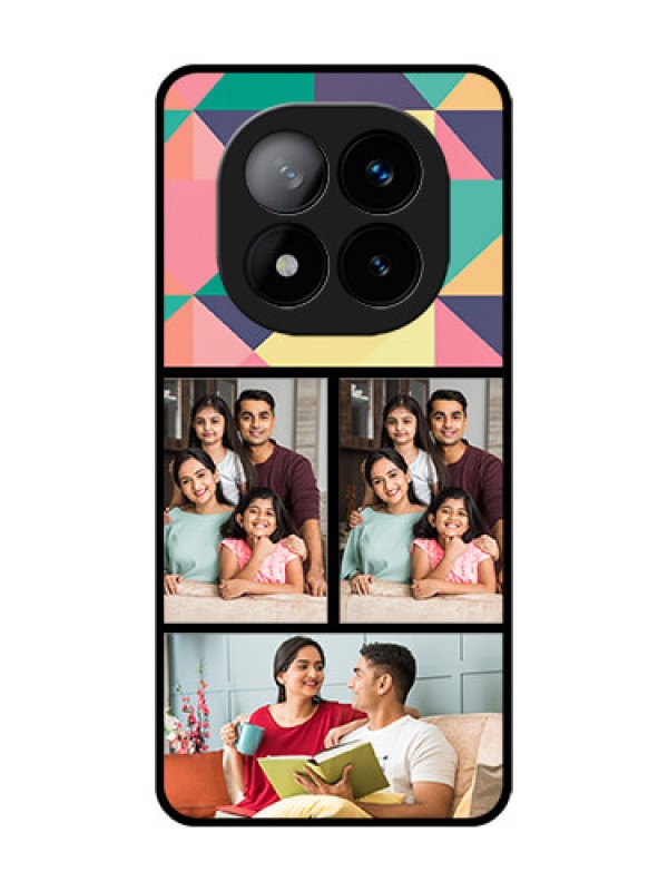 Custom Redmi Note 14 Pro Plus 5G Custom Glass Phone CaseBulk Pic Upload Design