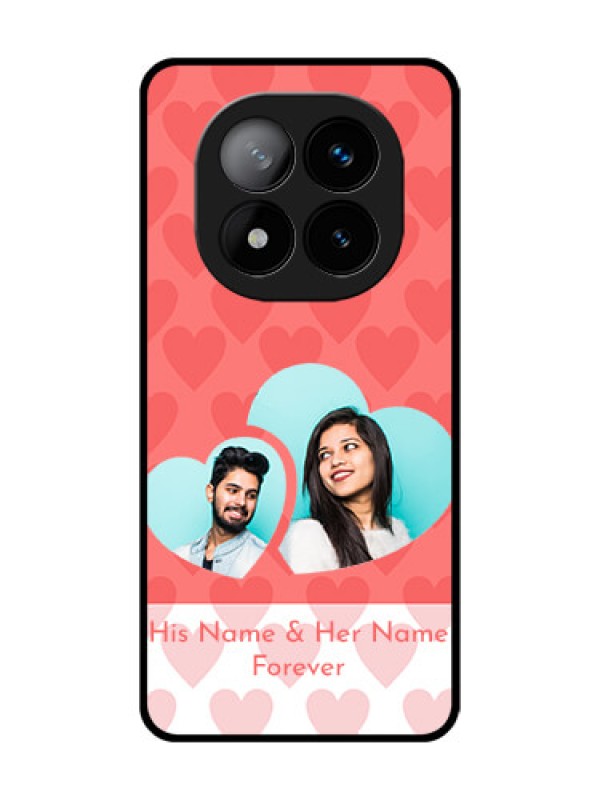 Custom Redmi Note 14 Pro Plus 5G Custom Glass Phone CaseCouple Pic Upload Design