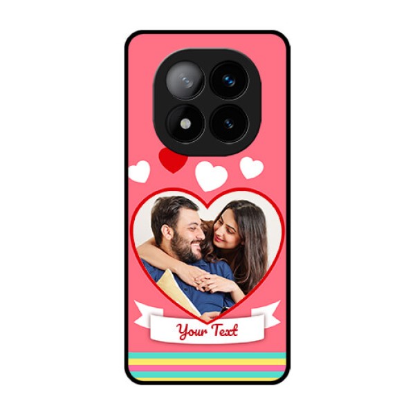 Redmi Note 14 Pro Plus 5G Custom Glass Phone CaseLove Shapes Doodle Design Redmi Note 14 Pro Plus 5G Custom Glass Phone CaseLove Shapes Doodle Design