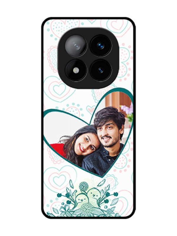 Custom Redmi Note 14 Pro Plus 5G Custom Glass Phone CasePremium Couple Design