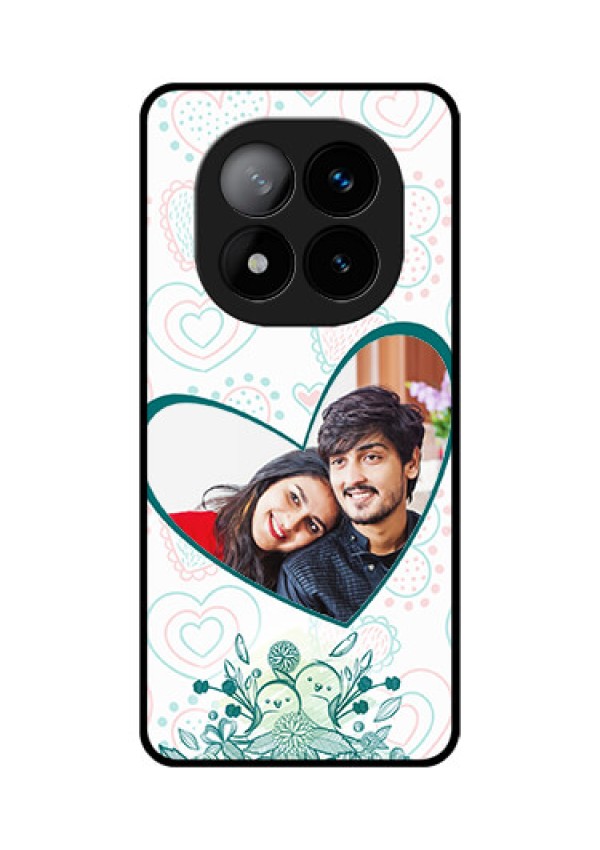 Redmi Note 14 Pro Plus 5G Custom Glass Phone CasePremium Couple Design