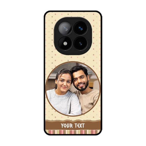 Redmi Note 14 Pro Plus 5G Custom Glass Phone CaseBrown Dotted Mobile Case Design Redmi Note 14 Pro Plus 5G Custom Glass Phone CaseBrown Dotted Mobile Case Design