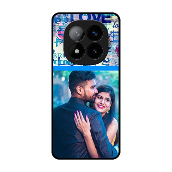 Redmi Note 14 Pro Plus 5G Custom Glass Phone CaseColorful Love Design