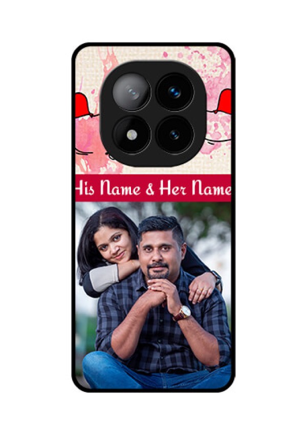 Redmi Note 14 Pro Plus 5G Custom Glass Phone CaseYou And Me Case Design