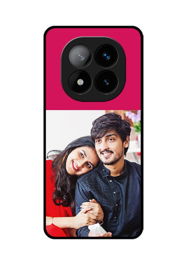 Redmi Note 14 Pro Plus 5G Custom Glass Phone CaseAnniversary Cover Design
