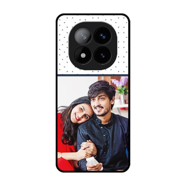 Redmi Note 14 Pro Plus 5G Custom Glass Phone CasePremium Dot Design