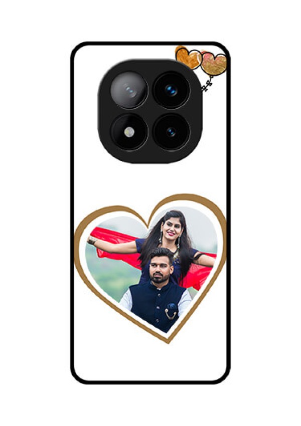 Redmi Note 14 Pro Plus 5G Custom Glass Phone CaseYou and Me Design