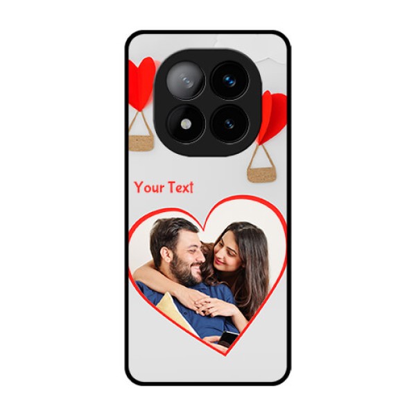 Redmi Note 14 Pro Plus 5G Custom Glass Phone CaseParachute Love Design