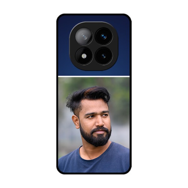 Redmi Note 14 Pro Plus 5G Custom Glass Phone CaseSimple Royal Blue Design Redmi Note 14 Pro Plus 5G Custom Glass Phone CaseSimple Royal Blue Design