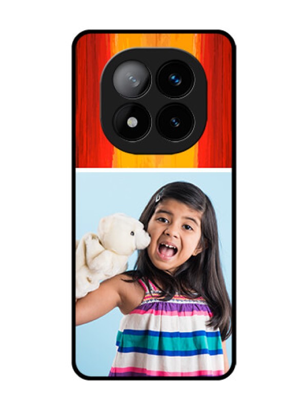 Custom Redmi Note 14 Pro Plus 5G Custom Glass Phone CaseMulti Color Design