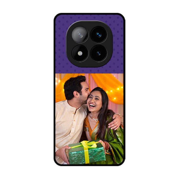 Redmi Note 14 Pro Plus 5G Custom Glass Phone CaseViolet Colored Pattern Design Redmi Note 14 Pro Plus 5G Custom Glass Phone CaseViolet Colored Pattern Design