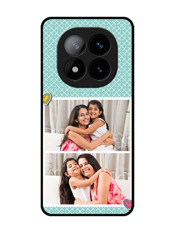 Custom Redmi Note 14 Pro Plus 5G Custom Glass Phone Case2 Image Holder With Pattern Design