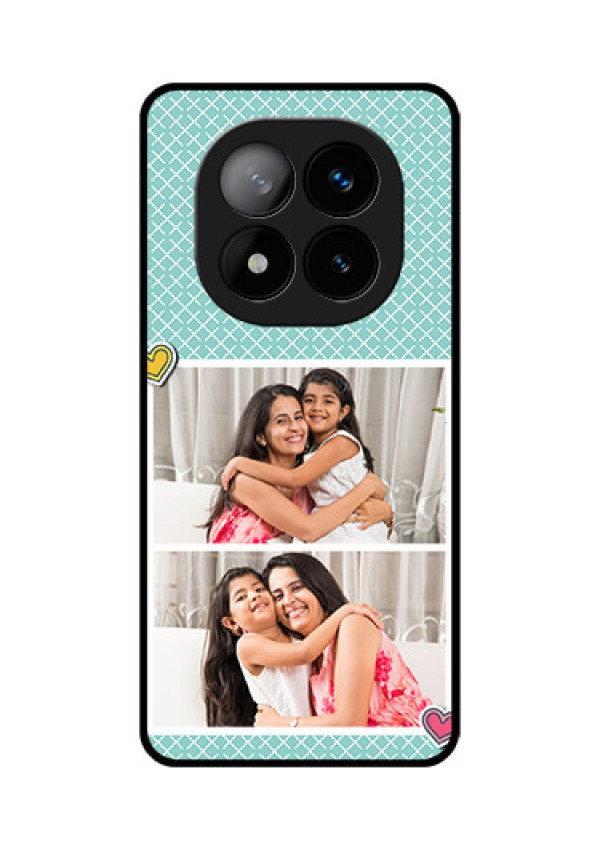 Redmi Note 14 Pro Plus 5G Custom Glass Phone Case2 Image Holder With Pattern Design