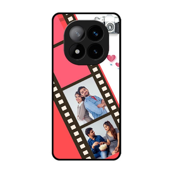 Redmi Note 14 Pro Plus 5G Custom Glass Phone Case3 Image Holder With Film Reel Redmi Note 14 Pro Plus 5G Custom Glass Phone Case3 Image Holder With Film Reel
