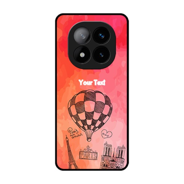 Redmi Note 14 Pro Plus 5G Custom Glass Phone CaseParis Theme Design