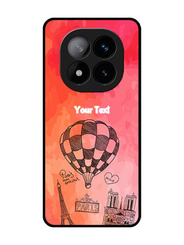 Custom Redmi Note 14 Pro Plus 5G Custom Glass Phone CaseParis Theme Design